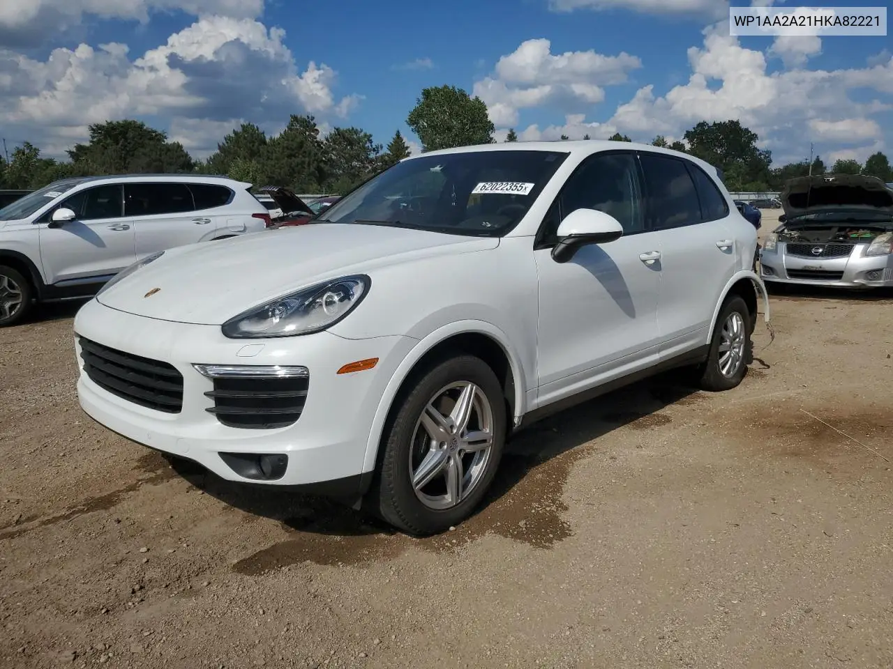 2017 Porsche Cayenne VIN: WP1AA2A21HKA82221 Lot: 62022355