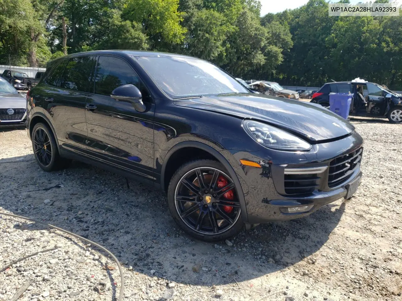 2017 Porsche Cayenne Turbo VIN: WP1AC2A28HLA92393 Lot: 62815215