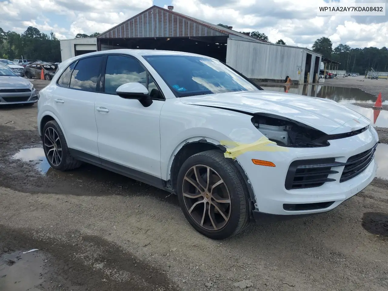 2019 Porsche Cayenne VIN: WP1AA2AY7KDA08432 Lot: 61442185