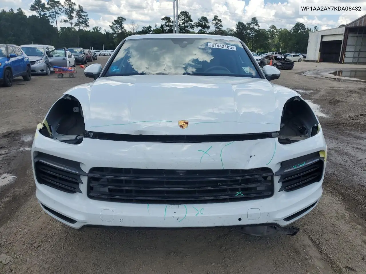 2019 Porsche Cayenne VIN: WP1AA2AY7KDA08432 Lot: 61442185