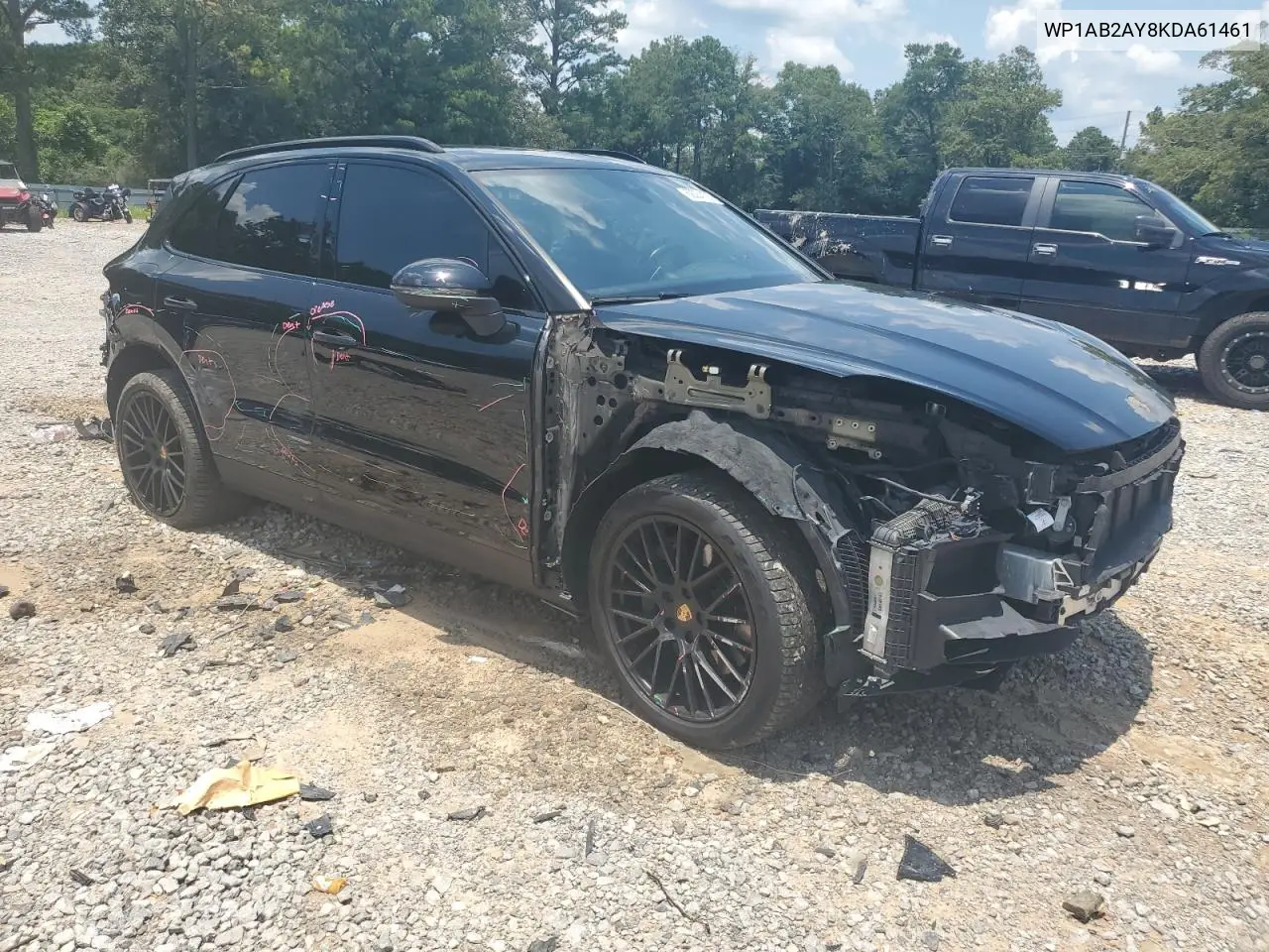 2019 Porsche Cayenne S VIN: WP1AB2AY8KDA61461 Lot: 62084135