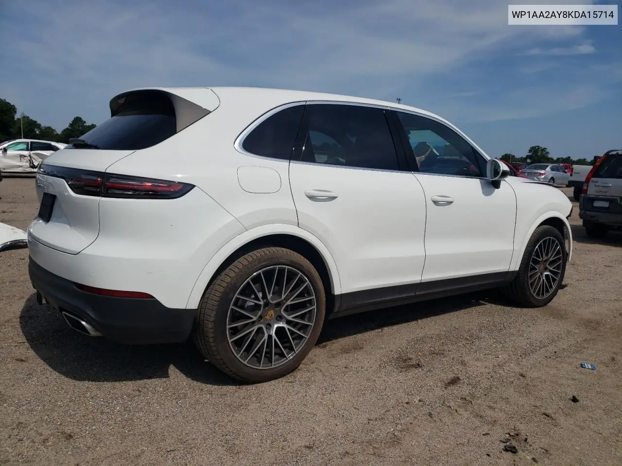 2019 Porsche Cayenne VIN: WP1AA2AY8KDA15714 Lot: 62509045