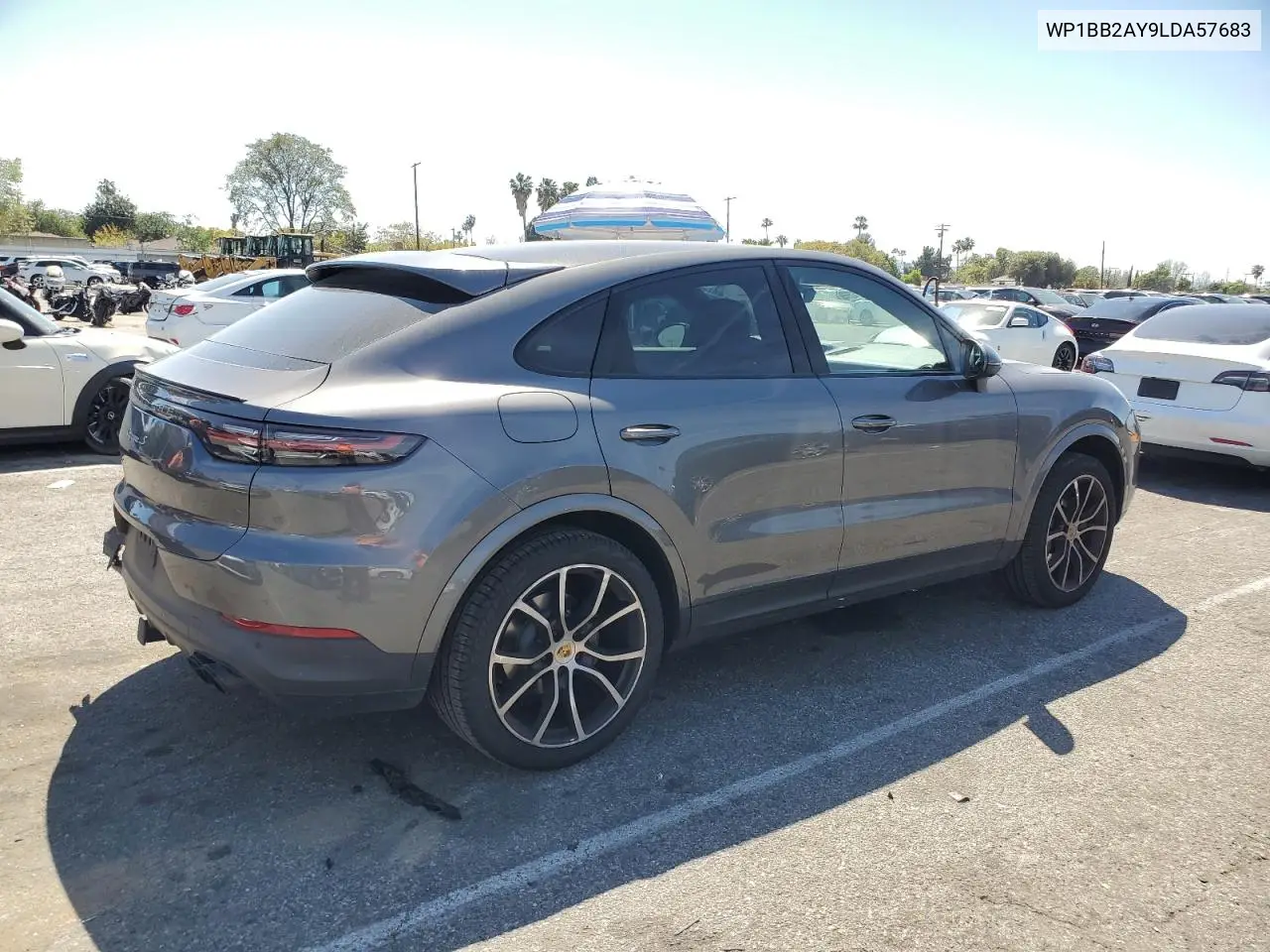 2020 Porsche Cayenne S Coupe VIN: WP1BB2AY9LDA57683 Lot: 50255415