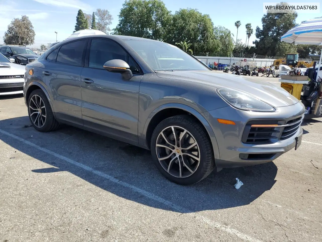 2020 Porsche Cayenne S Coupe VIN: WP1BB2AY9LDA57683 Lot: 50255415