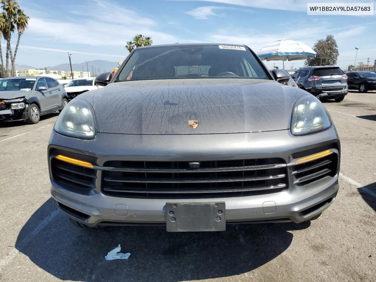 2020 Porsche Cayenne S Coupe VIN: WP1BB2AY9LDA57683 Lot: 50255415
