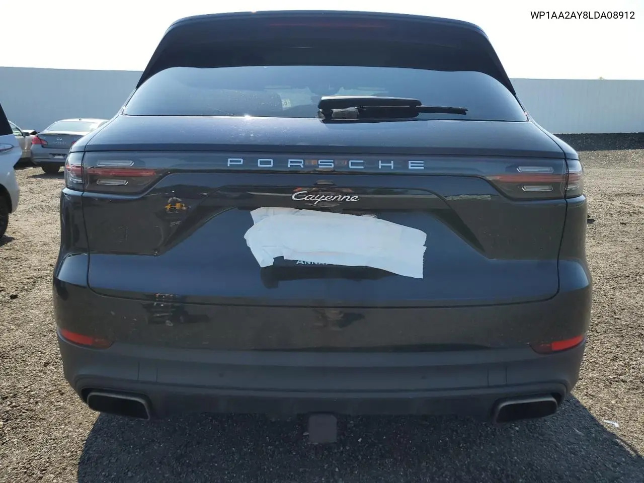 2020 Porsche Cayenne VIN: WP1AA2AY8LDA08912 Lot: 62266105