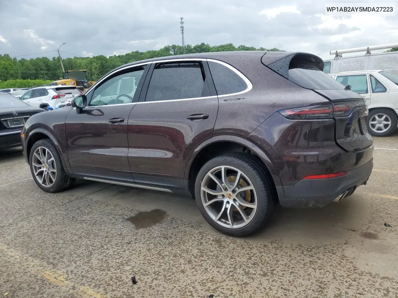 2021 Porsche Cayenne S VIN: WP1AB2AY5MDA27223 Lot: 56002375