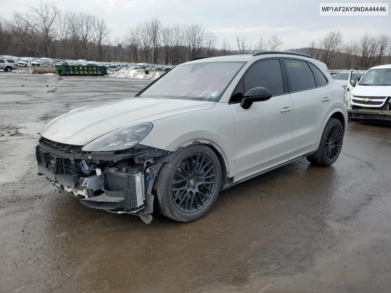 2022 Porsche Cayenne Turbo VIN: WP1AF2AY3NDA44446 Lot: 42290675