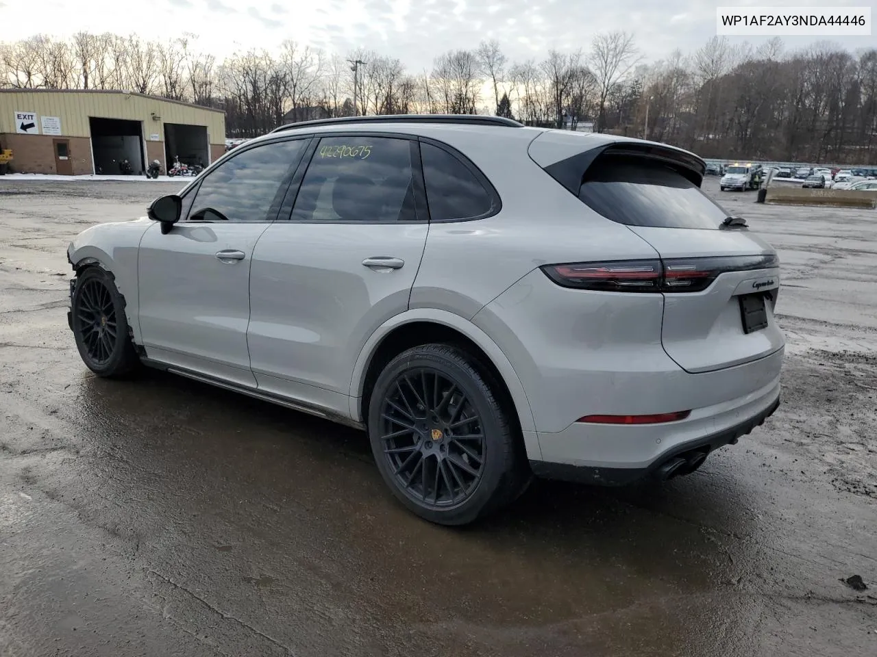 2022 Porsche Cayenne Turbo VIN: WP1AF2AY3NDA44446 Lot: 42290675
