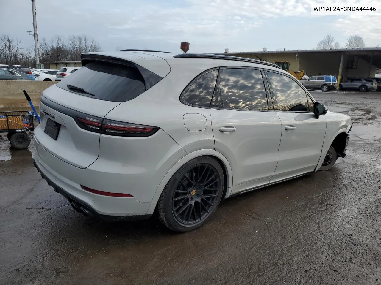 2022 Porsche Cayenne Turbo VIN: WP1AF2AY3NDA44446 Lot: 42290675