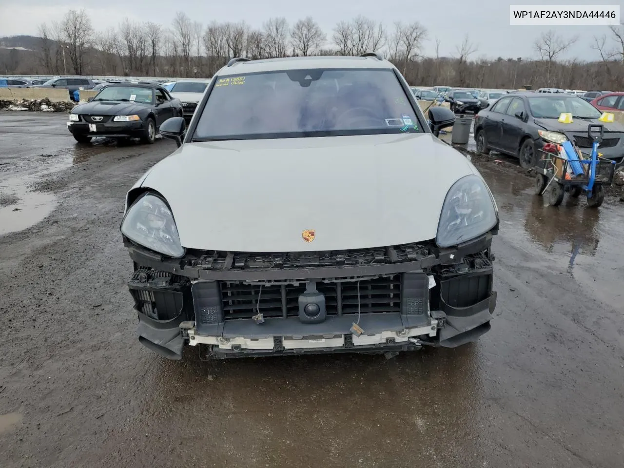 2022 Porsche Cayenne Turbo VIN: WP1AF2AY3NDA44446 Lot: 42290675