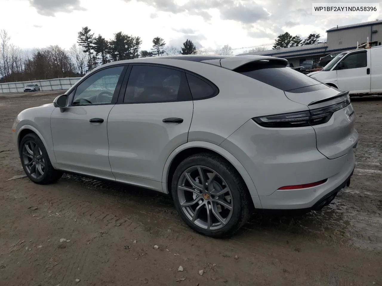 2022 Porsche Cayenne Turbo Coupe VIN: WP1BF2AY1NDA58396 Lot: 42757925
