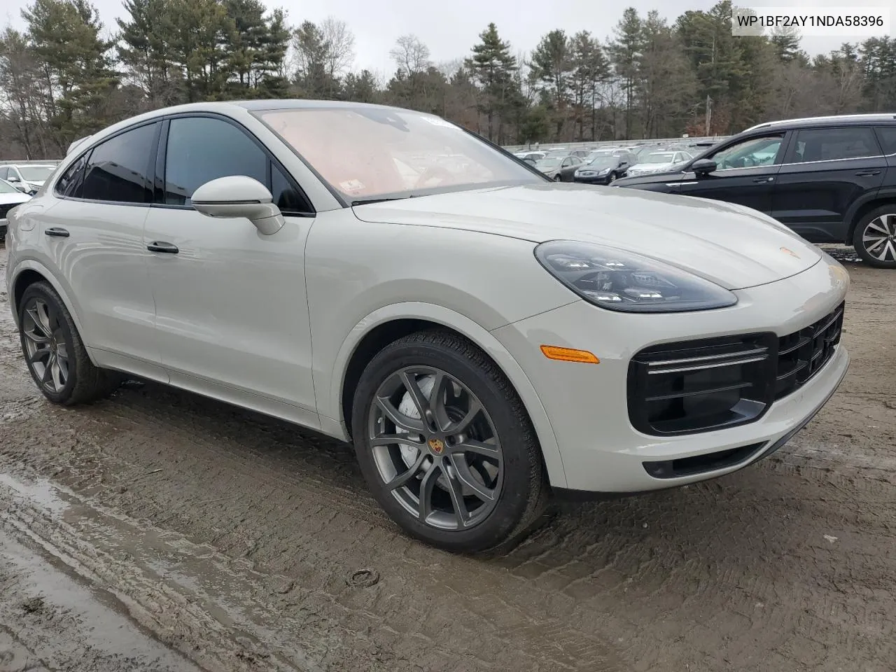 2022 Porsche Cayenne Turbo Coupe VIN: WP1BF2AY1NDA58396 Lot: 42757925
