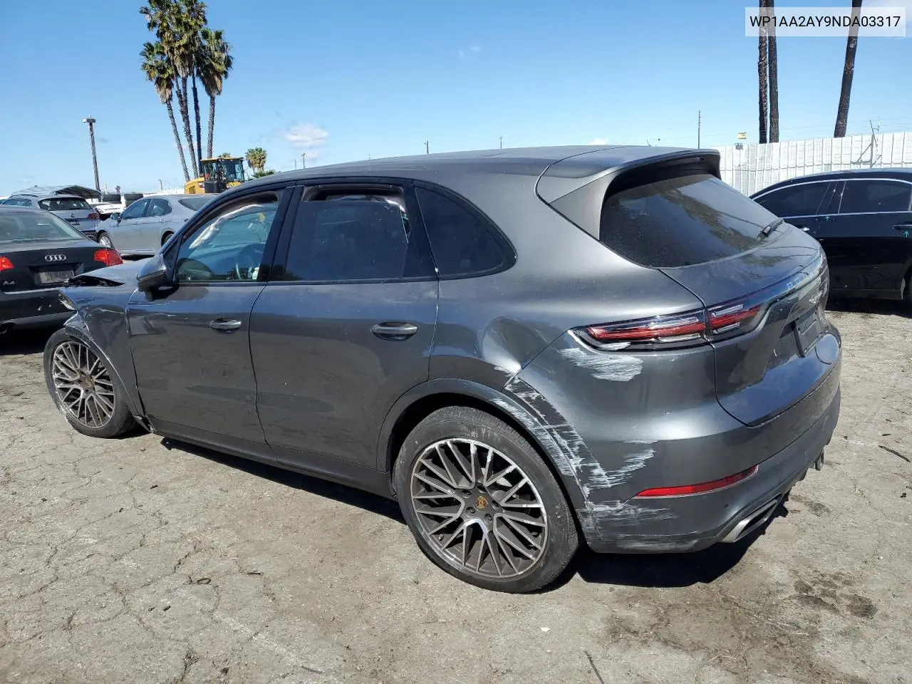 2022 Porsche Cayenne VIN: WP1AA2AY9NDA03317 Lot: 47433095