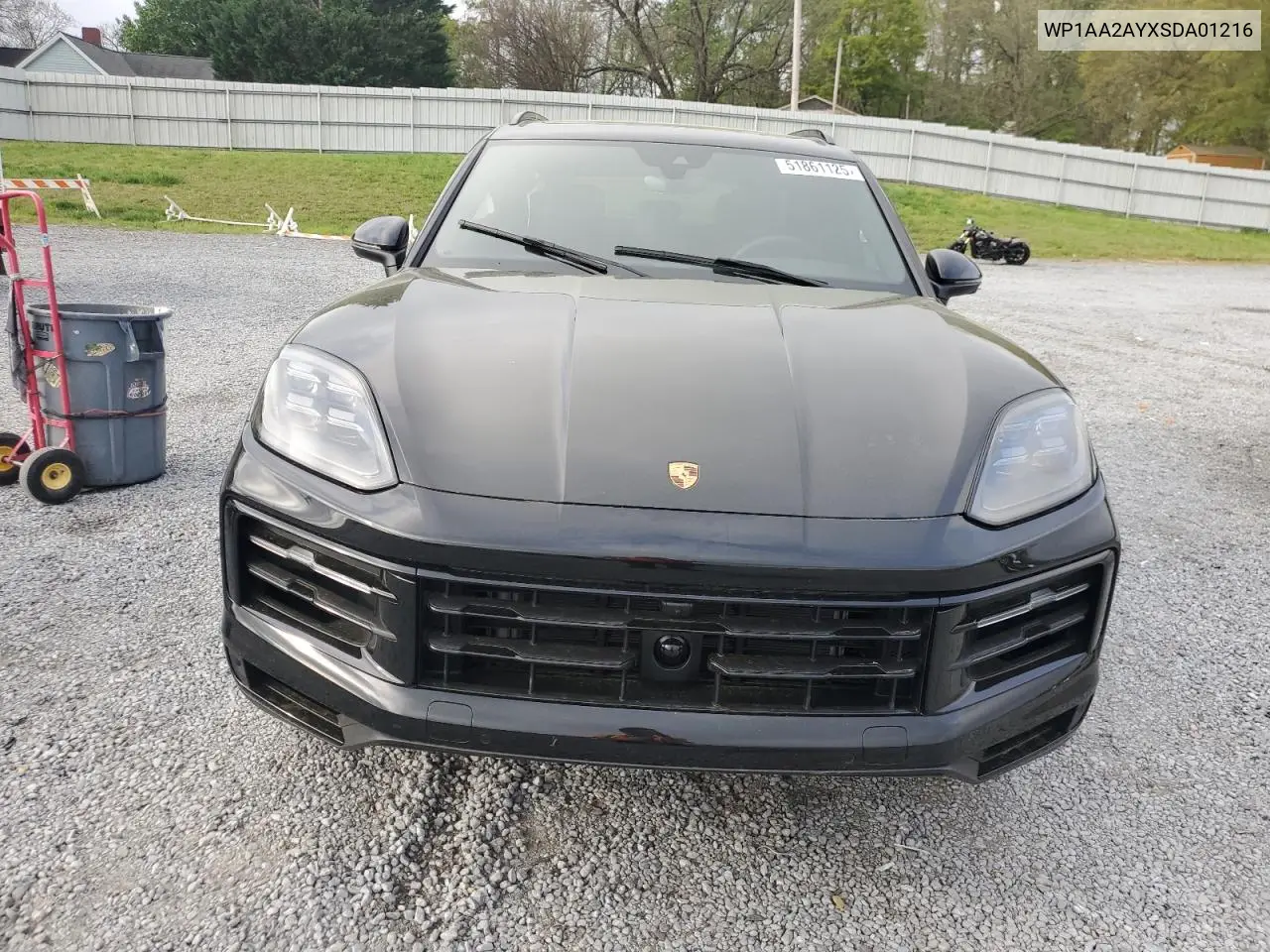 2025 Porsche Cayenne VIN: WP1AA2AYXSDA01216 Lot: 51861125