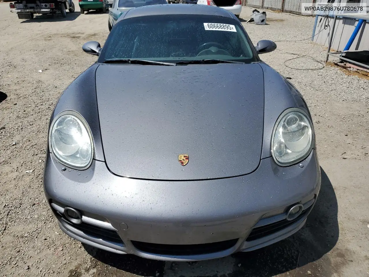 2006 Porsche Cayman S VIN: WP0AB29876U780678 Lot: 60668895