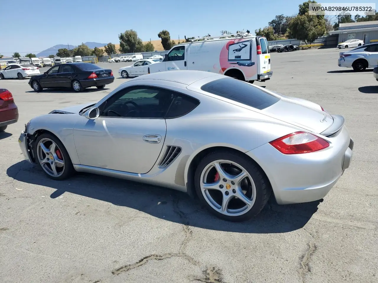 2006 Porsche Cayman S VIN: WP0AB29846U785322 Lot: 64852155