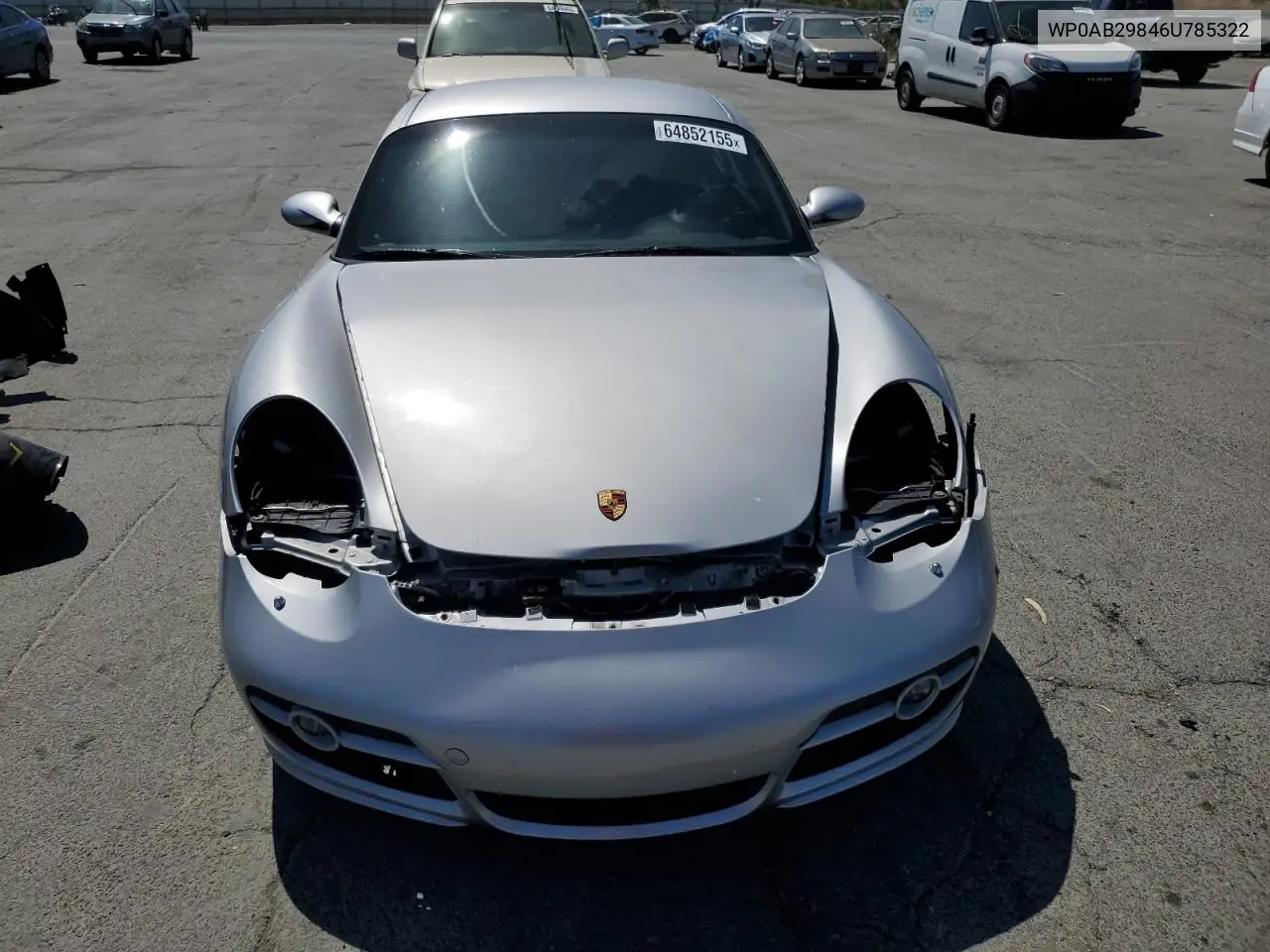 2006 Porsche Cayman S VIN: WP0AB29846U785322 Lot: 64852155