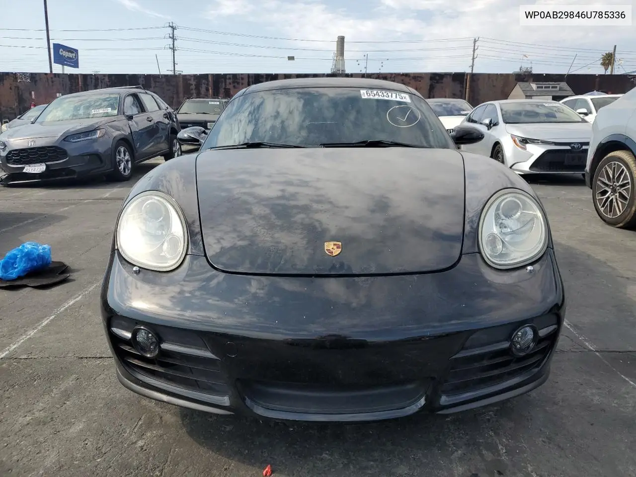 2006 Porsche Cayman S VIN: WP0AB29846U785336 Lot: 65433775