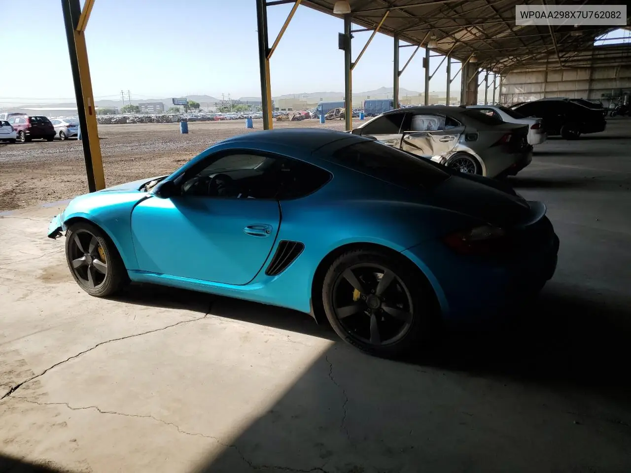 2007 Porsche Cayman VIN: WP0AA298X7U762082 Lot: 60456065