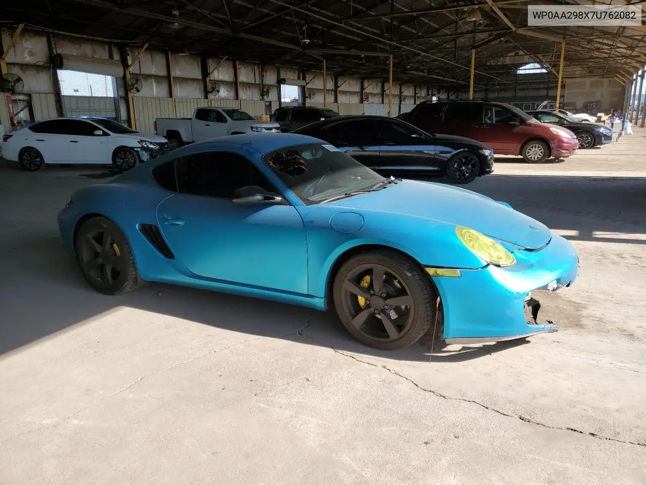 2007 Porsche Cayman VIN: WP0AA298X7U762082 Lot: 60456065
