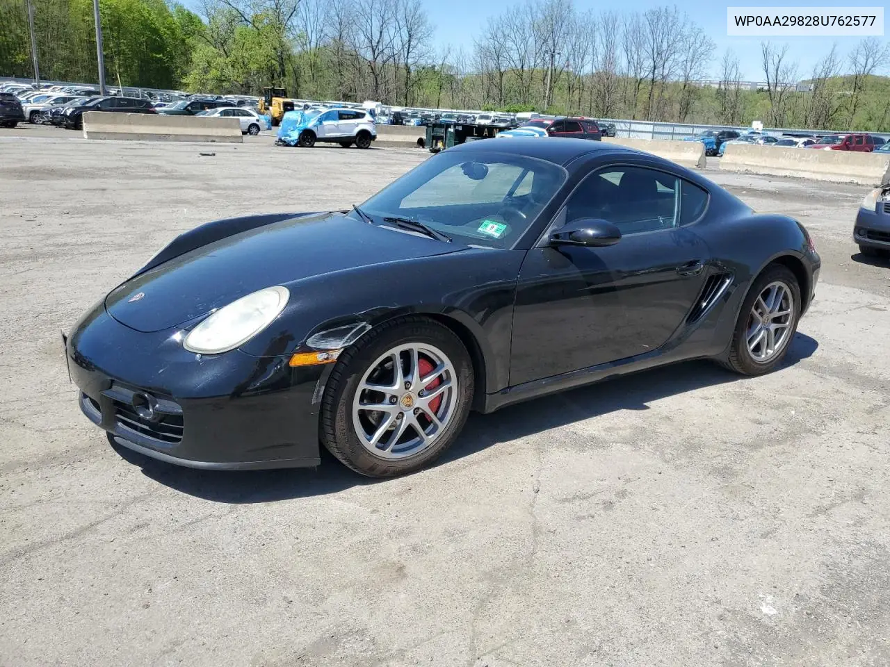 2008 Porsche Cayman VIN: WP0AA29828U762577 Lot: 54879325