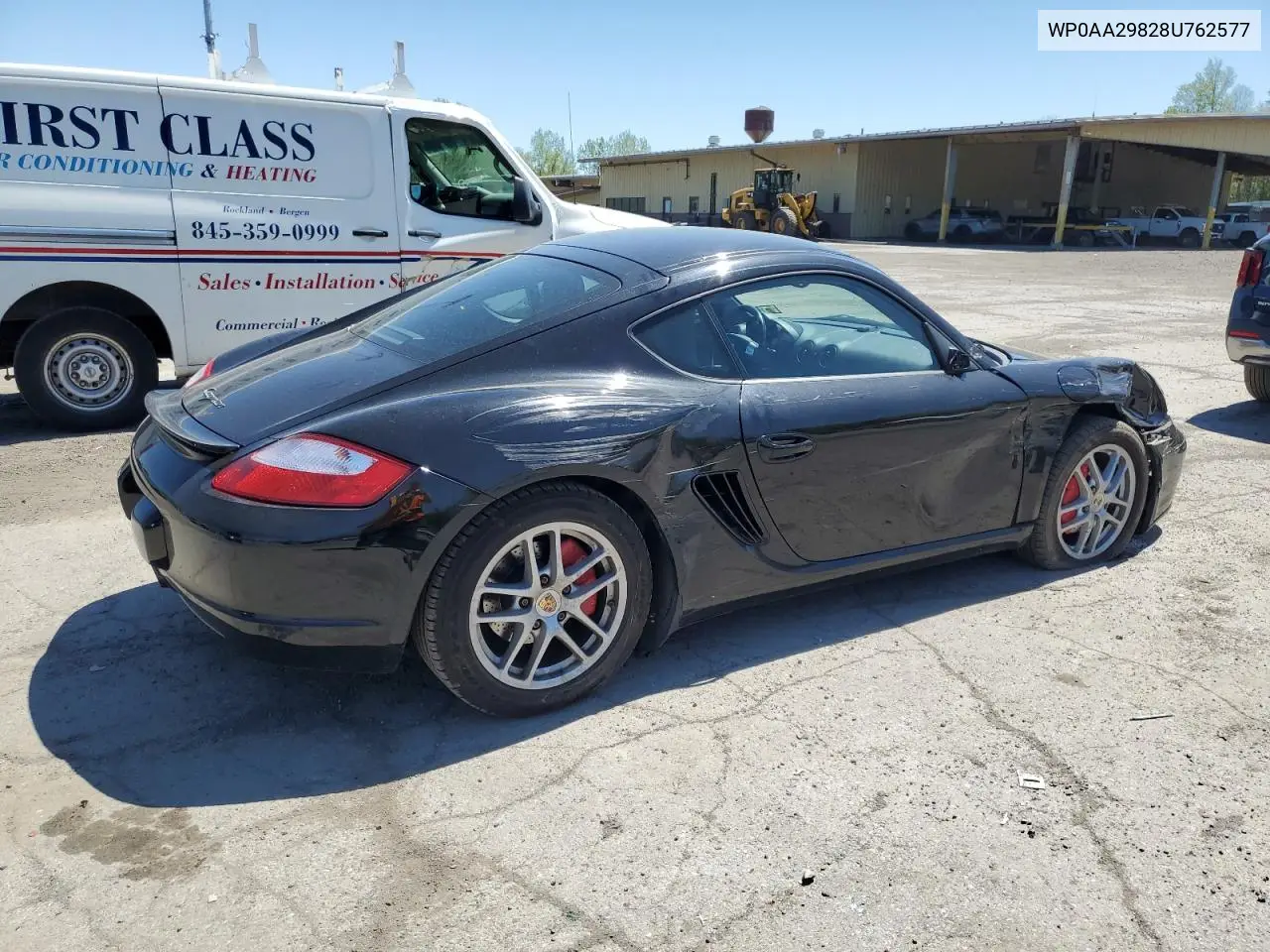 2008 Porsche Cayman VIN: WP0AA29828U762577 Lot: 54879325