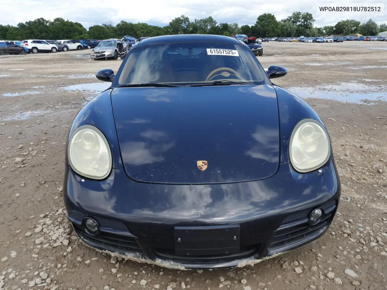 2008 Porsche Cayman S VIN: WP0AB29818U782512 Lot: 61557525