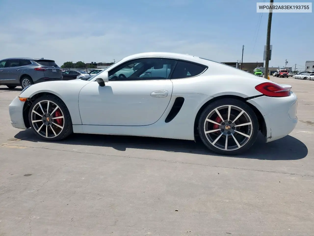 2014 Porsche Cayman S VIN: WP0AB2A83EK193755 Lot: 56706685