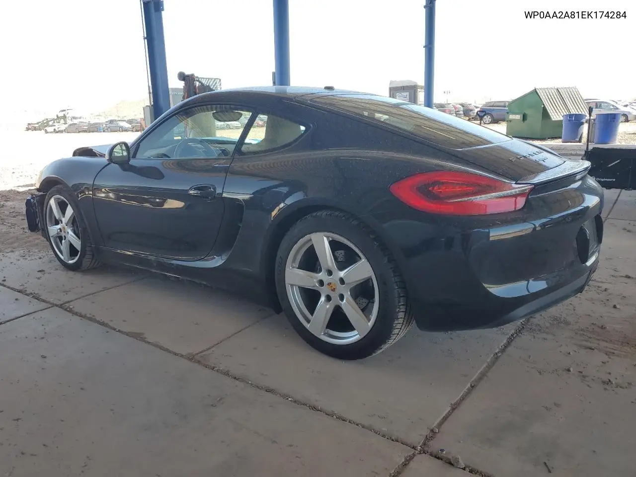 2014 Porsche Cayman VIN: WP0AA2A81EK174284 Lot: 56718985