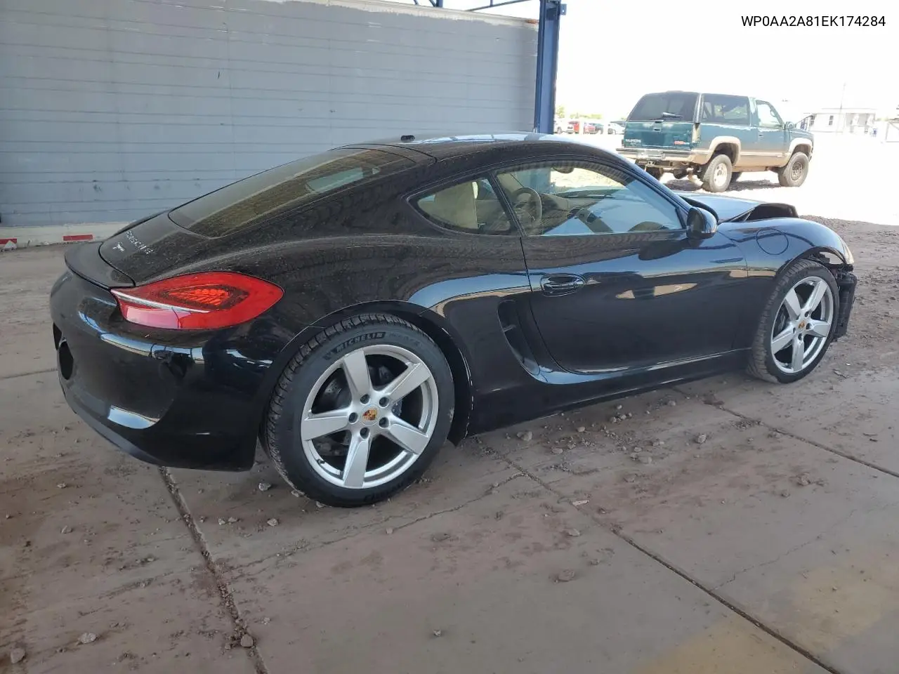 2014 Porsche Cayman VIN: WP0AA2A81EK174284 Lot: 56718985