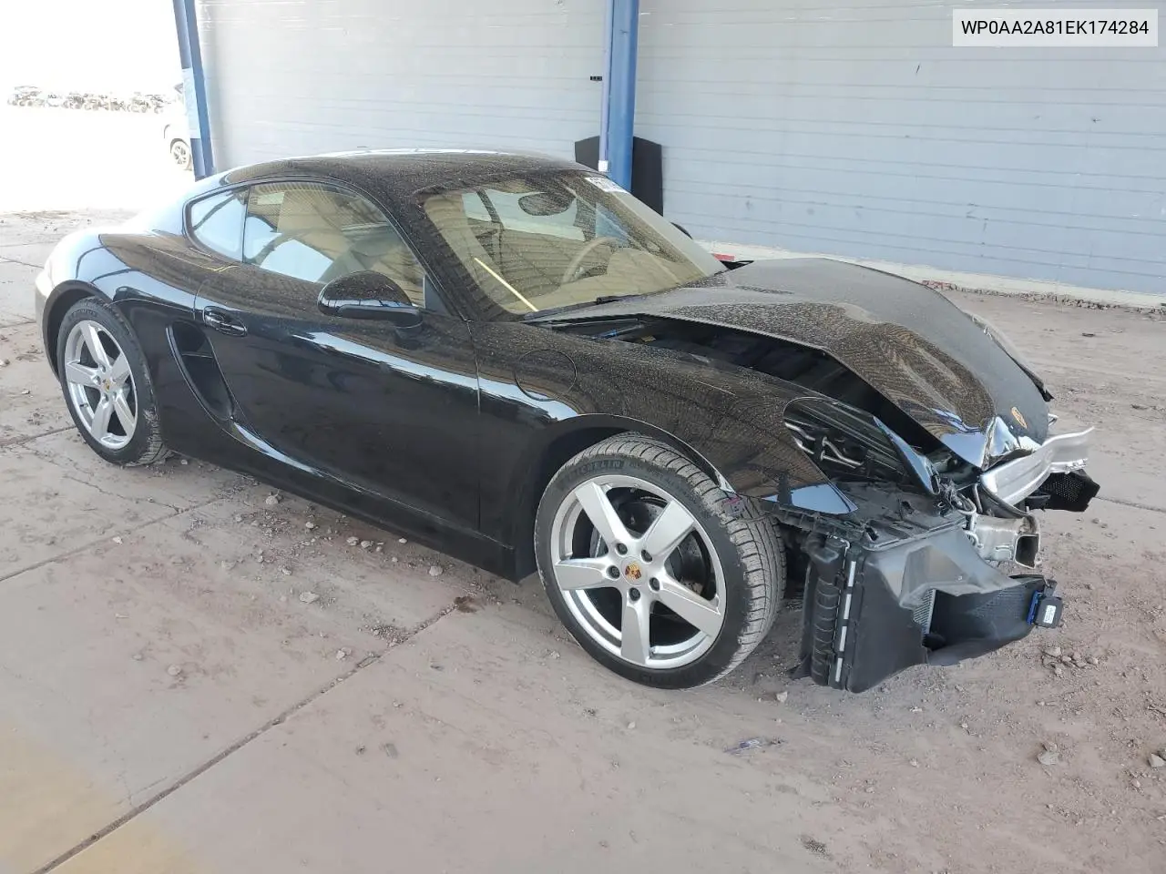 2014 Porsche Cayman VIN: WP0AA2A81EK174284 Lot: 56718985