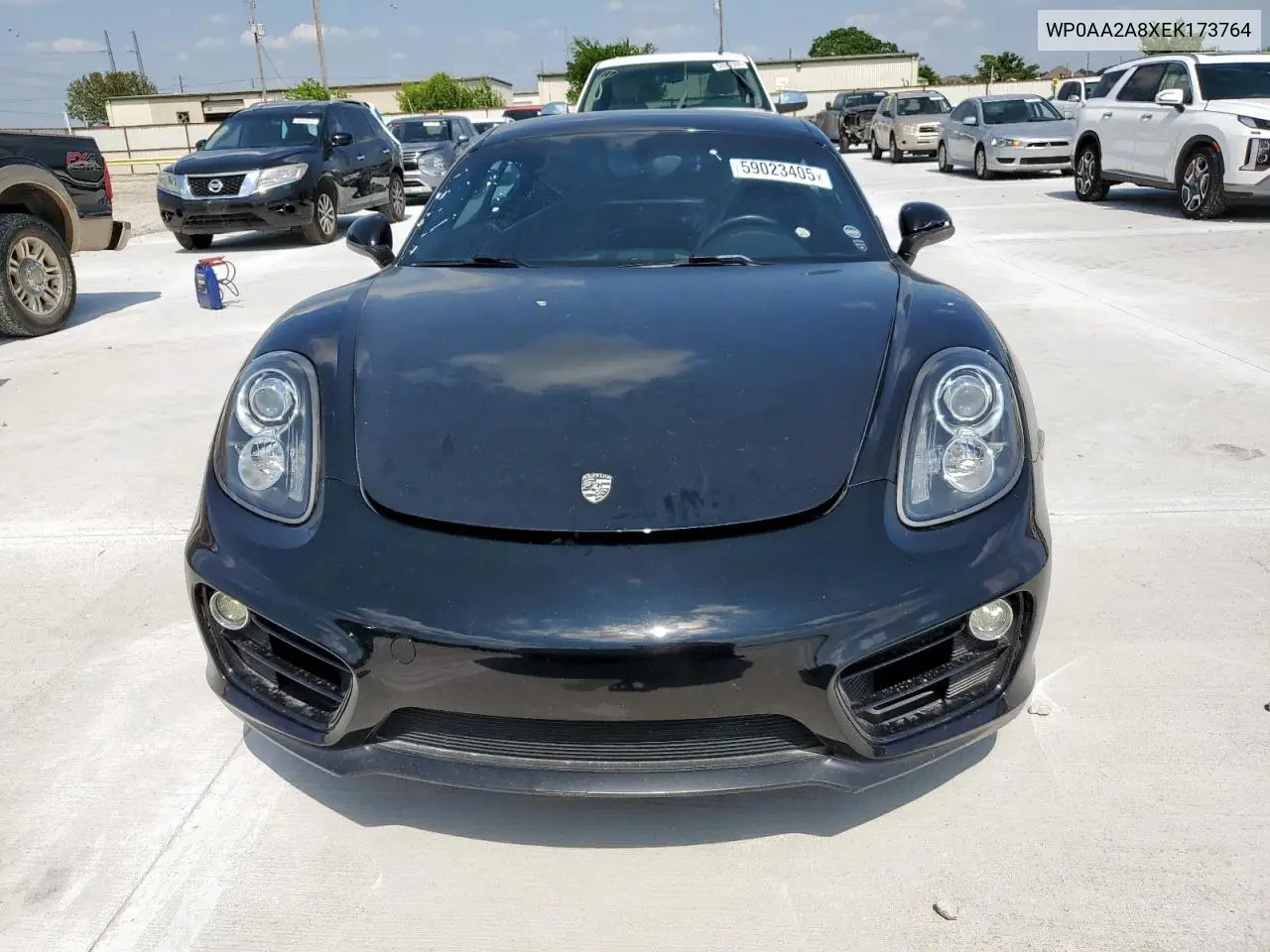 2014 Porsche Cayman VIN: WP0AA2A8XEK173764 Lot: 59023405