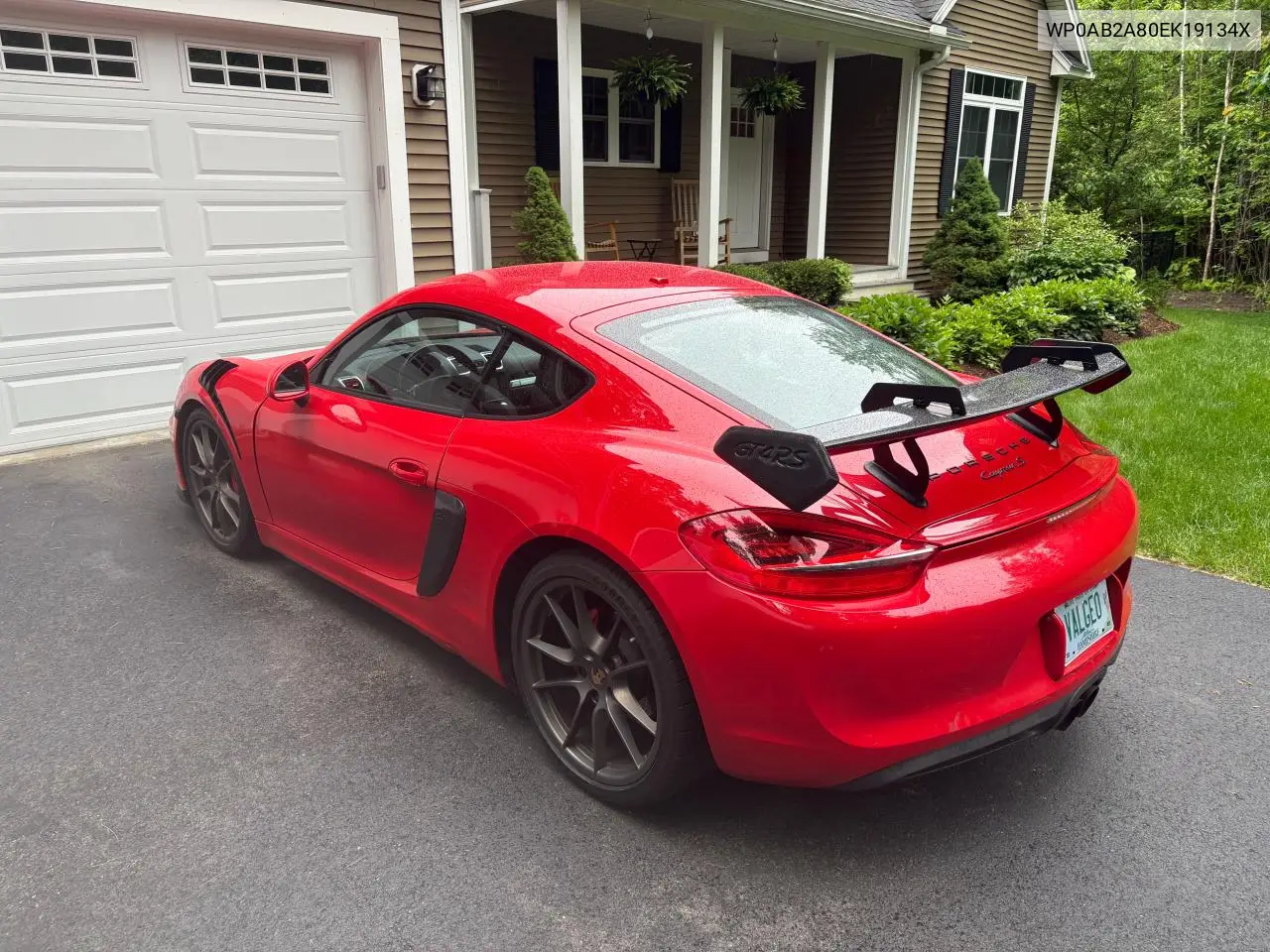 2014 Porsche Cayman S VIN: WP0AB2A80EK19134X Lot: 63546245
