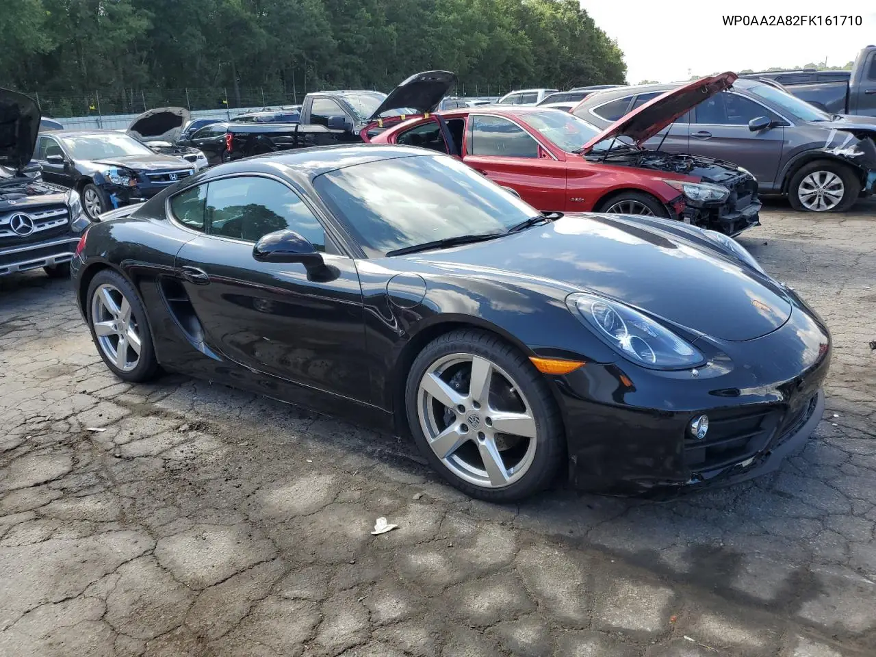 2015 Porsche Cayman VIN: WP0AA2A82FK161710 Lot: 65138165