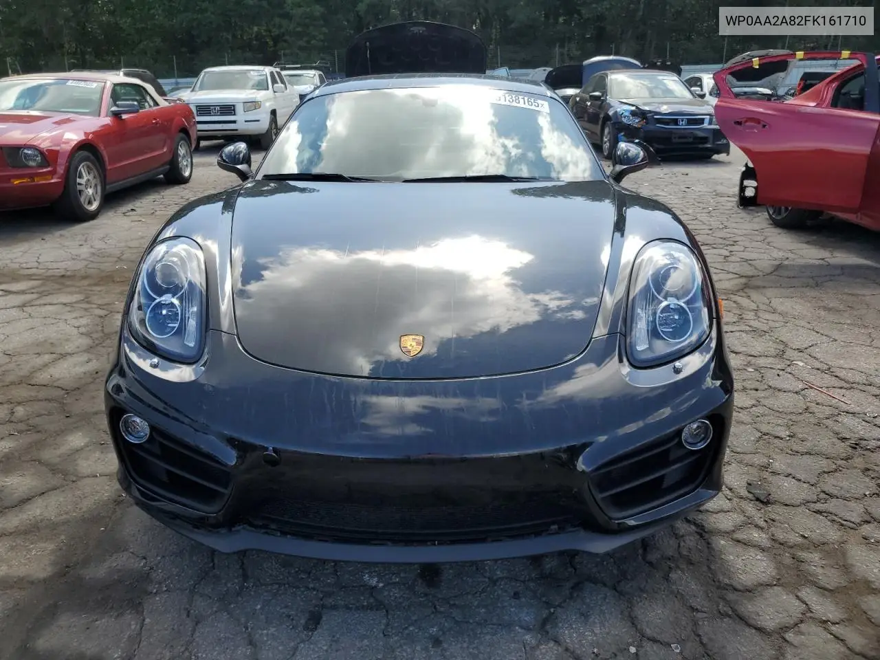 2015 Porsche Cayman VIN: WP0AA2A82FK161710 Lot: 65138165
