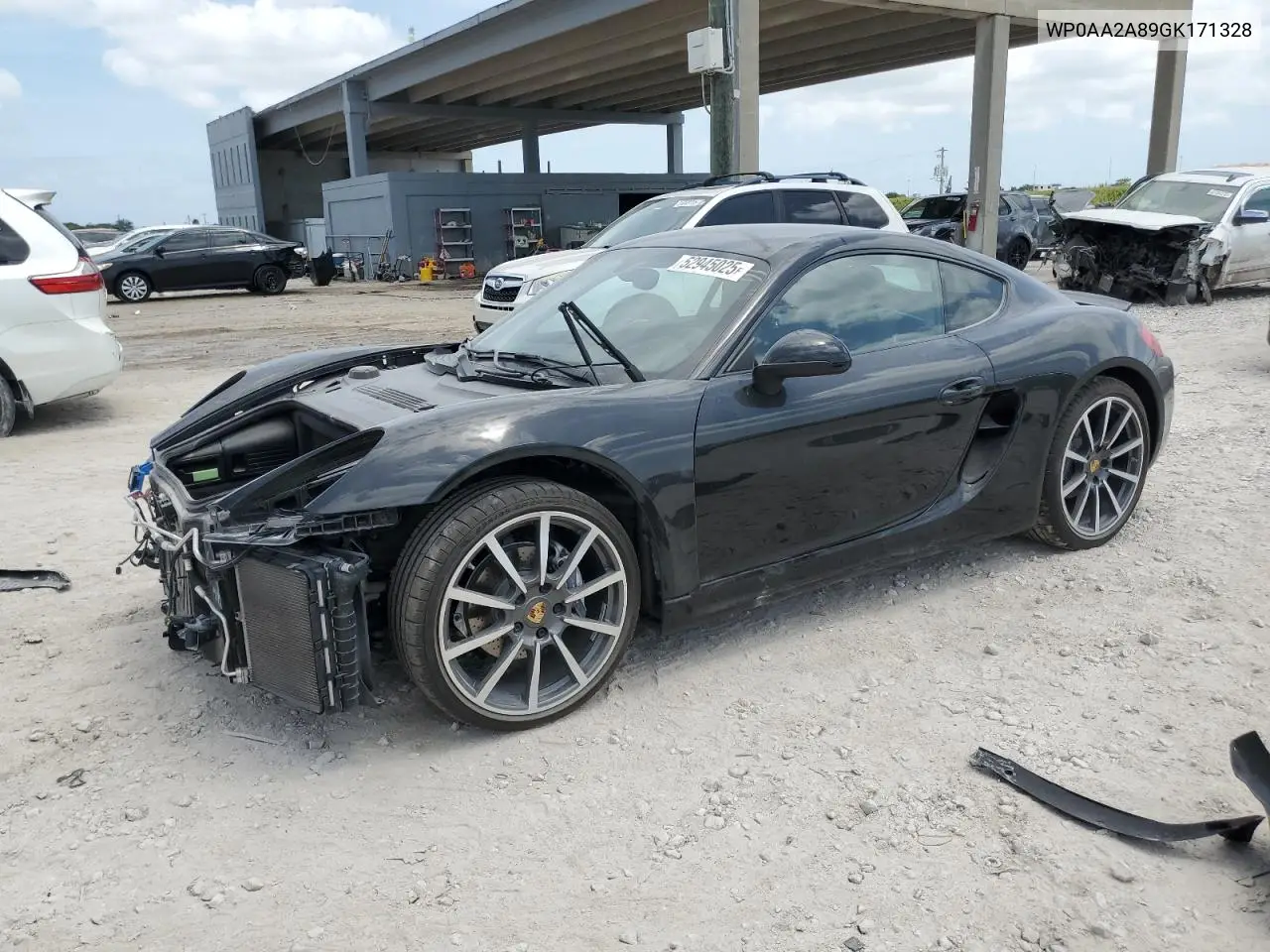 2016 Porsche Cayman VIN: WP0AA2A89GK171328 Lot: 52945025