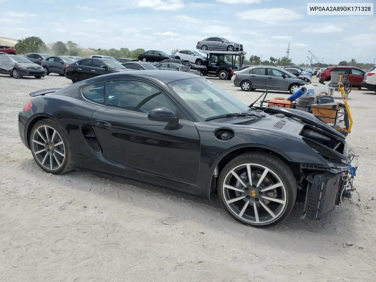 2016 Porsche Cayman VIN: WP0AA2A89GK171328 Lot: 52945025