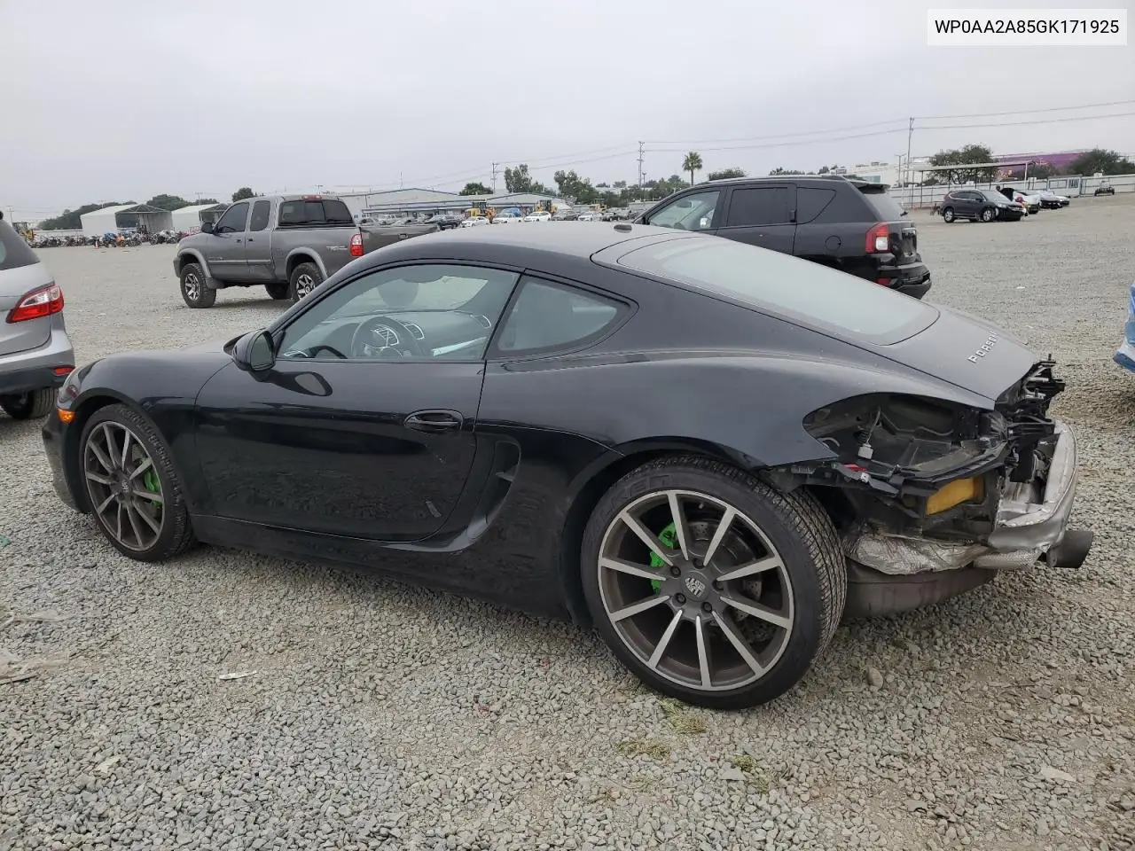 2016 Porsche Cayman VIN: WP0AA2A85GK171925 Lot: 54914825