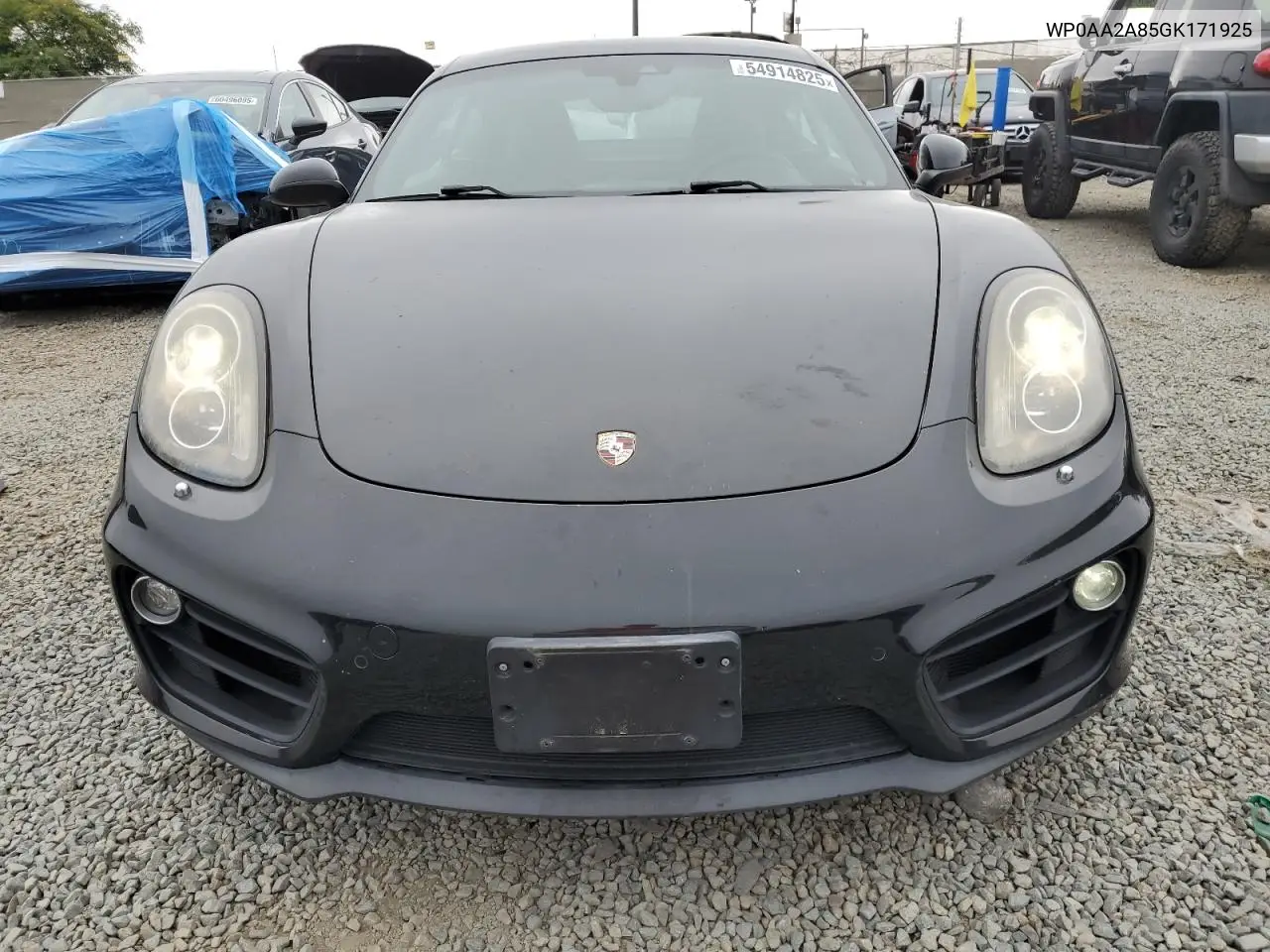 2016 Porsche Cayman VIN: WP0AA2A85GK171925 Lot: 54914825