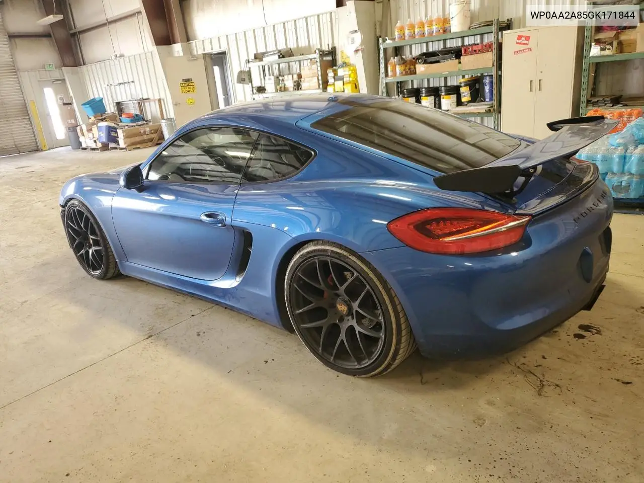 2016 Porsche Cayman VIN: WP0AA2A85GK171844 Lot: 56151195