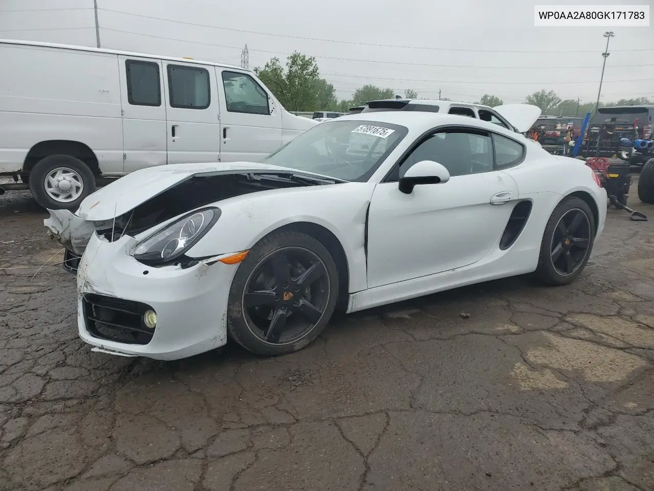 2016 Porsche Cayman VIN: WP0AA2A80GK171783 Lot: 57891675