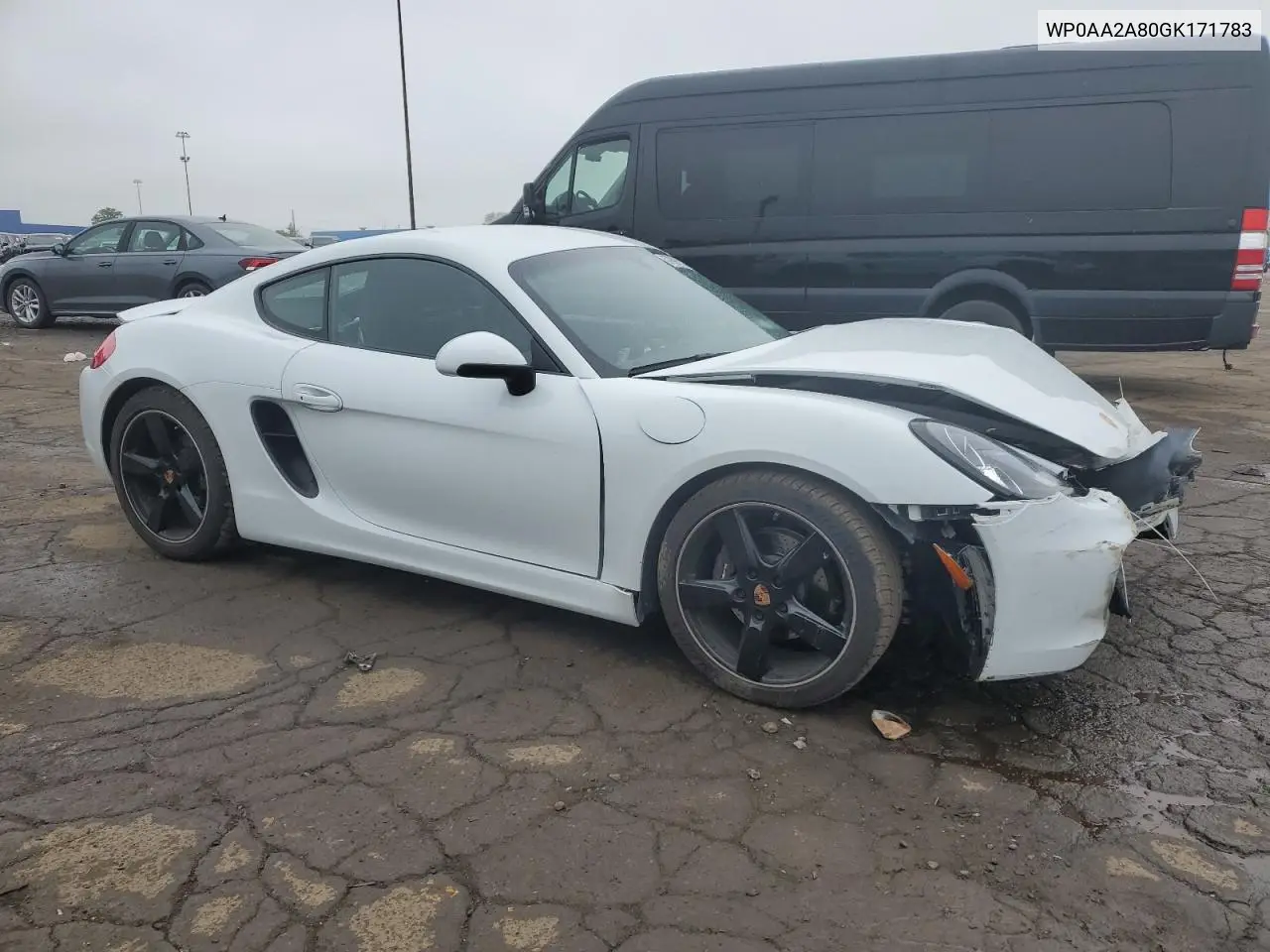 2016 Porsche Cayman VIN: WP0AA2A80GK171783 Lot: 57891675