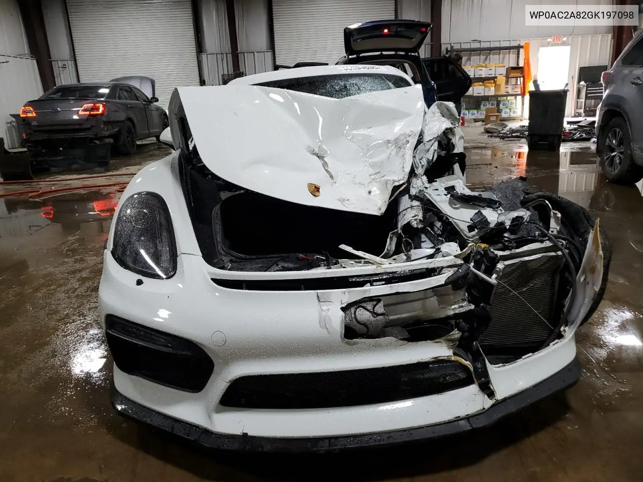 2016 Porsche Cayman Gt4 VIN: WP0AC2A82GK197098 Lot: 60204535
