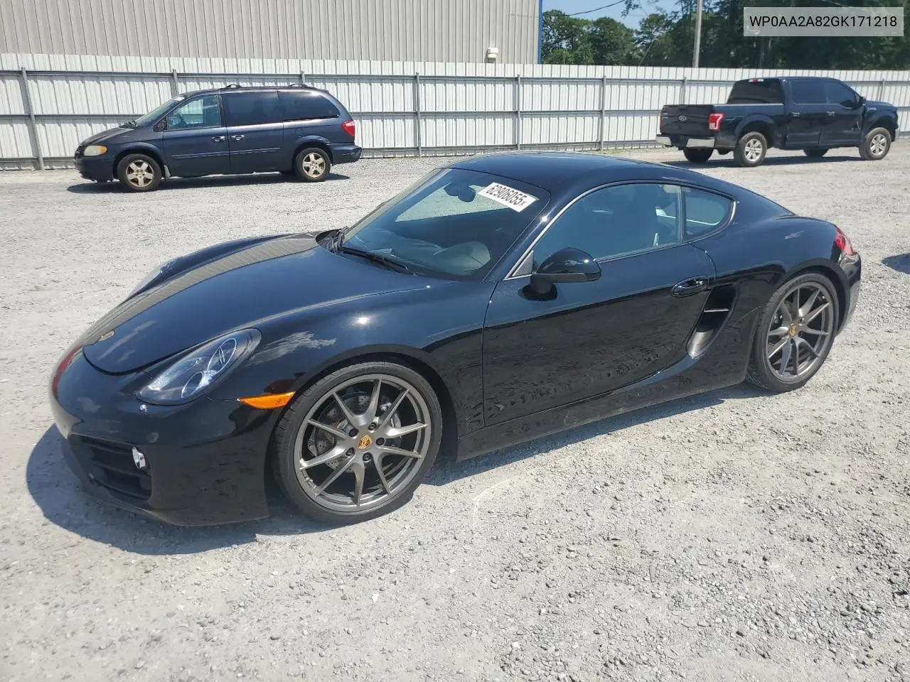 2016 Porsche Cayman VIN: WP0AA2A82GK171218 Lot: 62906055