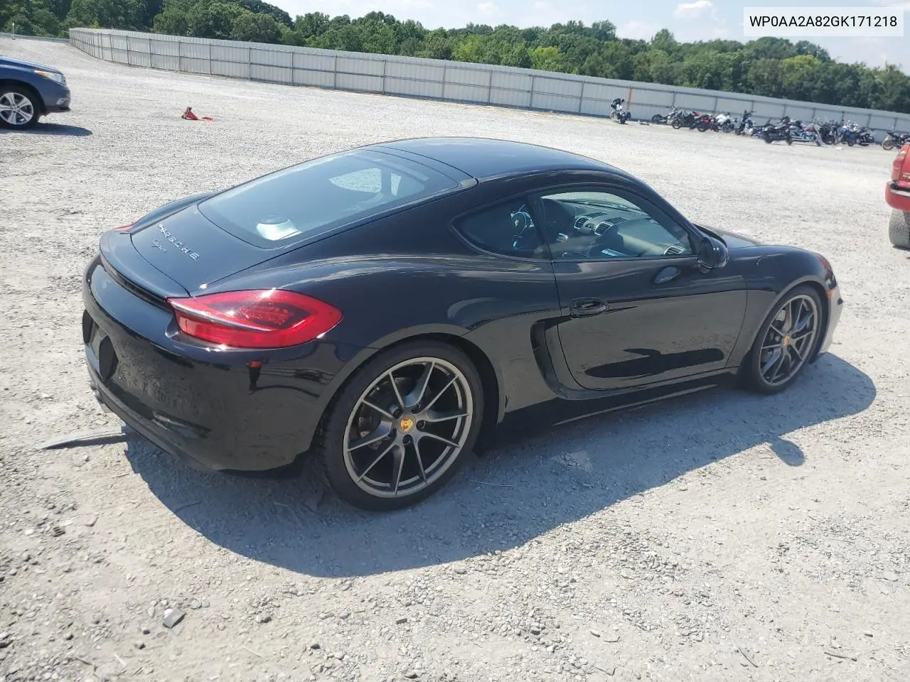 2016 Porsche Cayman VIN: WP0AA2A82GK171218 Lot: 62906055