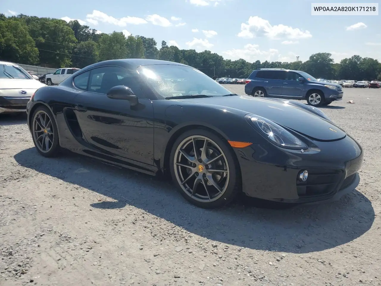 2016 Porsche Cayman VIN: WP0AA2A82GK171218 Lot: 62906055