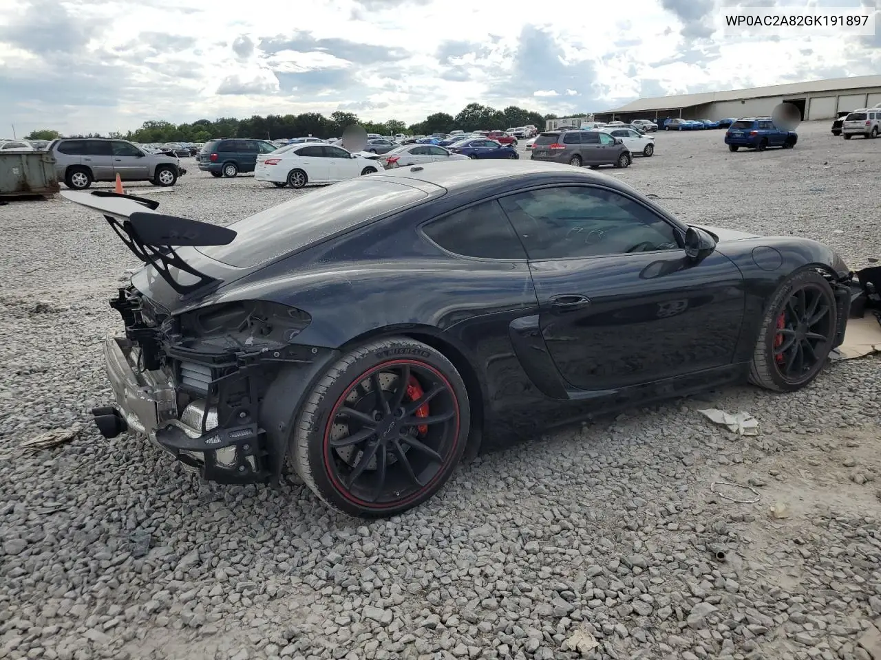 2016 Porsche Cayman Gt4 VIN: WP0AC2A82GK191897 Lot: 65318735