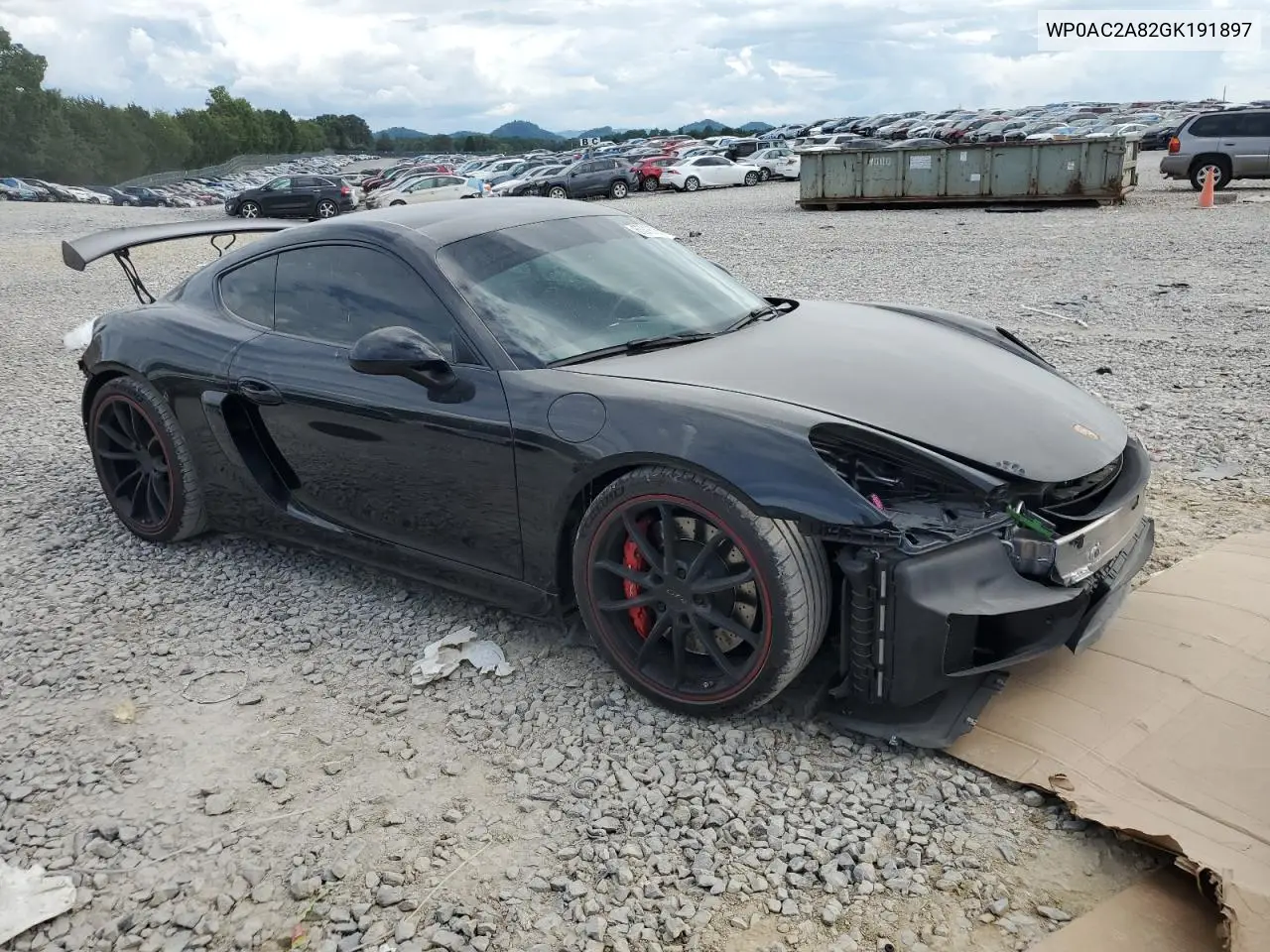 2016 Porsche Cayman Gt4 VIN: WP0AC2A82GK191897 Lot: 65318735
