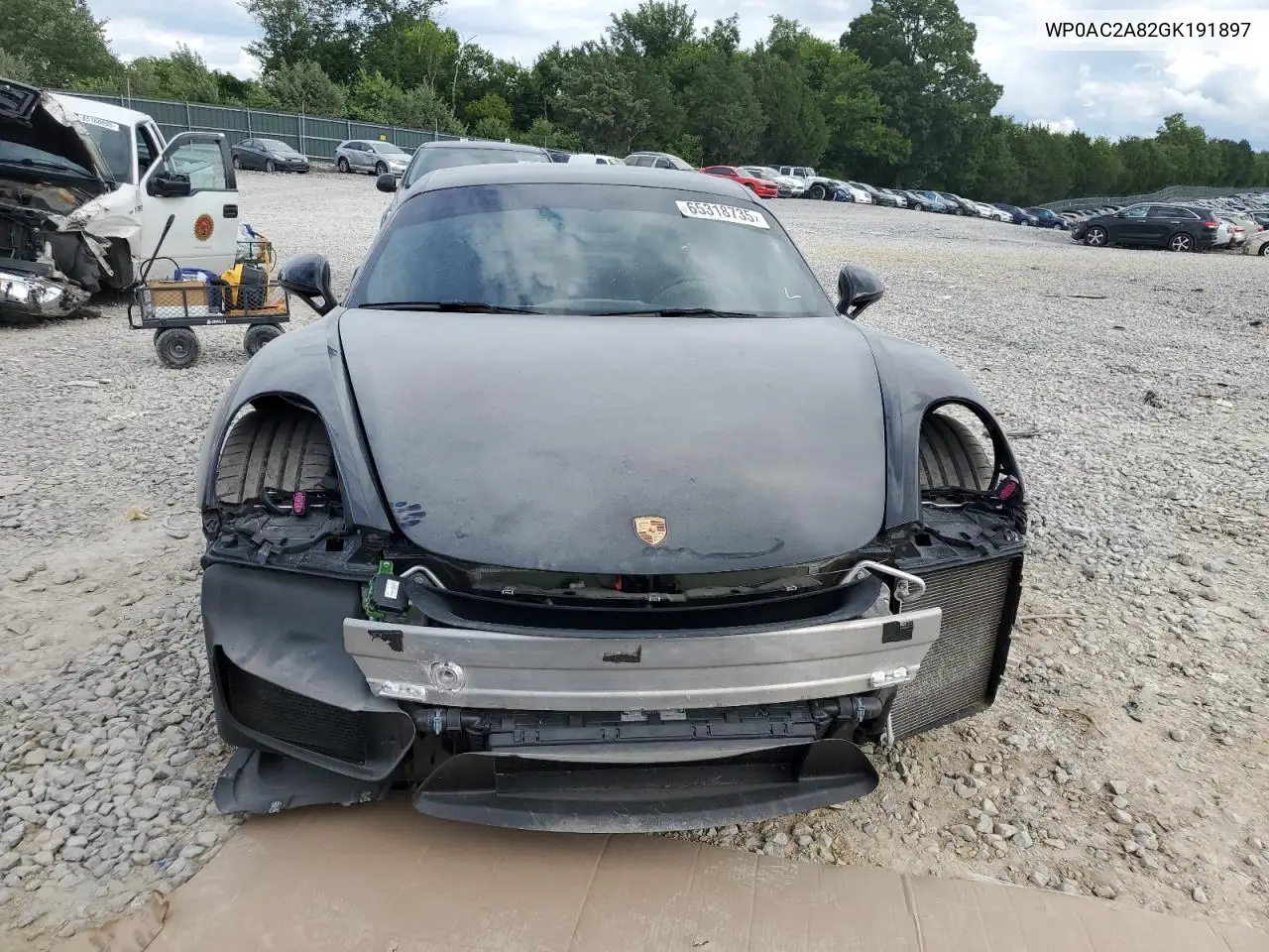 2016 Porsche Cayman Gt4 VIN: WP0AC2A82GK191897 Lot: 65318735